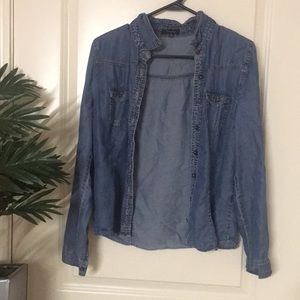 blue full sleeve shirt